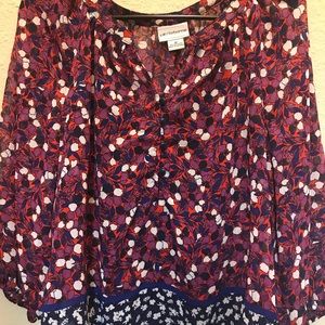Liz Claiborne Peasant Blouse.